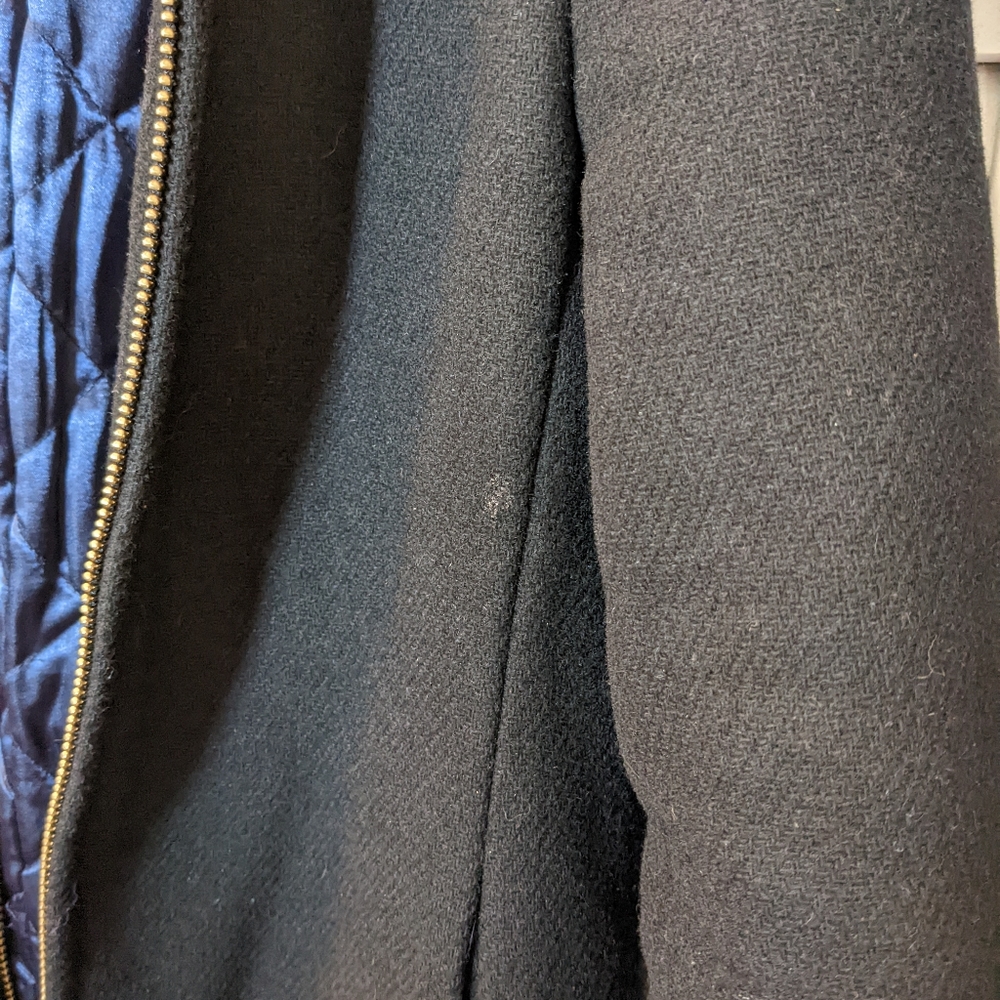 J. Crew Lodge Coat Italian Stadium-Cloth Wool - Picture 4 of 5